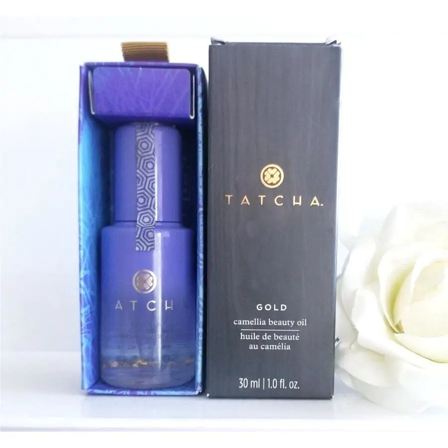 Tatcha Gold Camelia Beauty Oil 1 OZ Full Size Amazing
