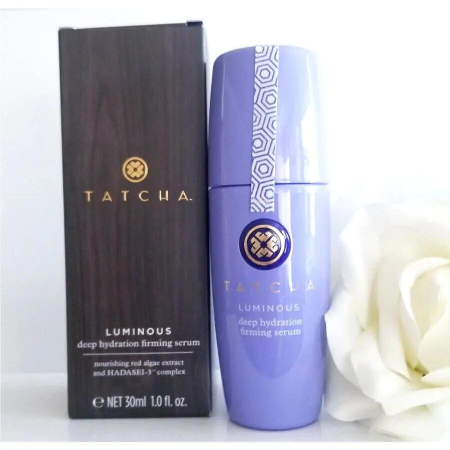 Tatcha Luminous Deep Hydration Firming Serum 1oz Jumbo Amazing Box