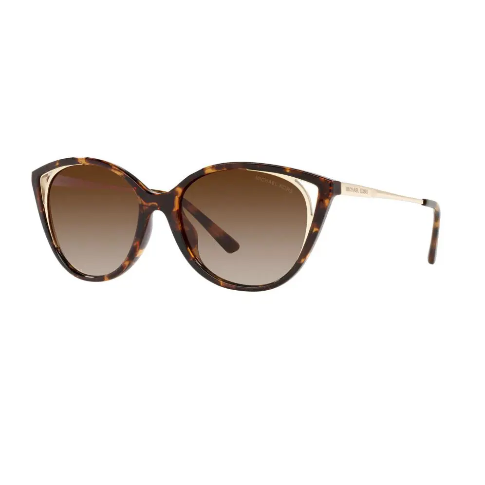 Michael Kors MK2152U 300613 55 Alexandria Sunglasses 300613 Bio Dark Tortoise