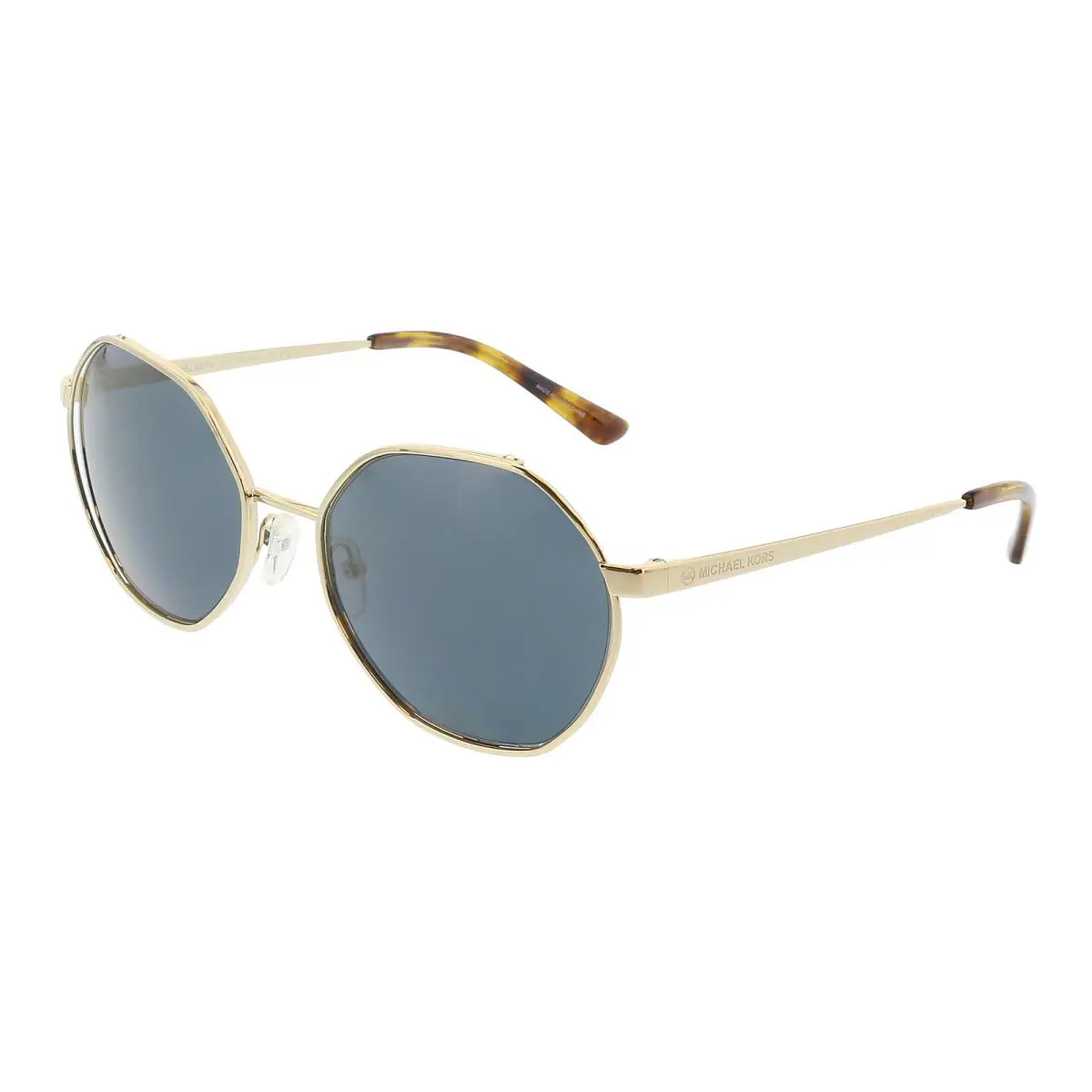 Michael Kors 0MK1072 10148757 Light Gold Full Rim Geometric Sunglasses