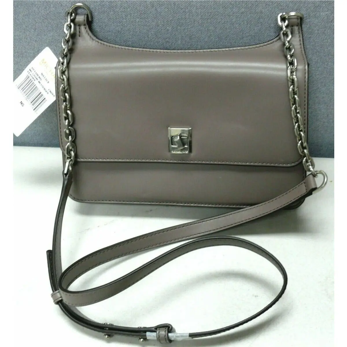 Michael Kors Natalie Medium Chain Messenger Cinder 30F6ANEM6L NWT$378.00