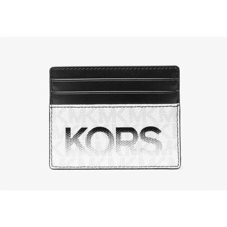 Michael Kors Cooper Graphic Logo Tall Card Case