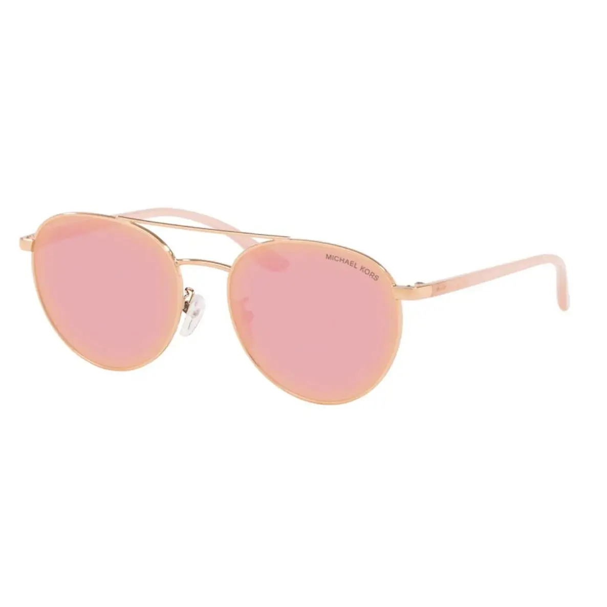 Michael Kors MK1070 11084Z 54 Rose Gold Mirror Women`s Sunglasses