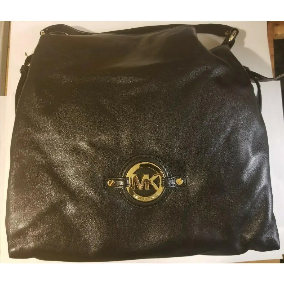Michael Kors Leather Bag Size: L Black