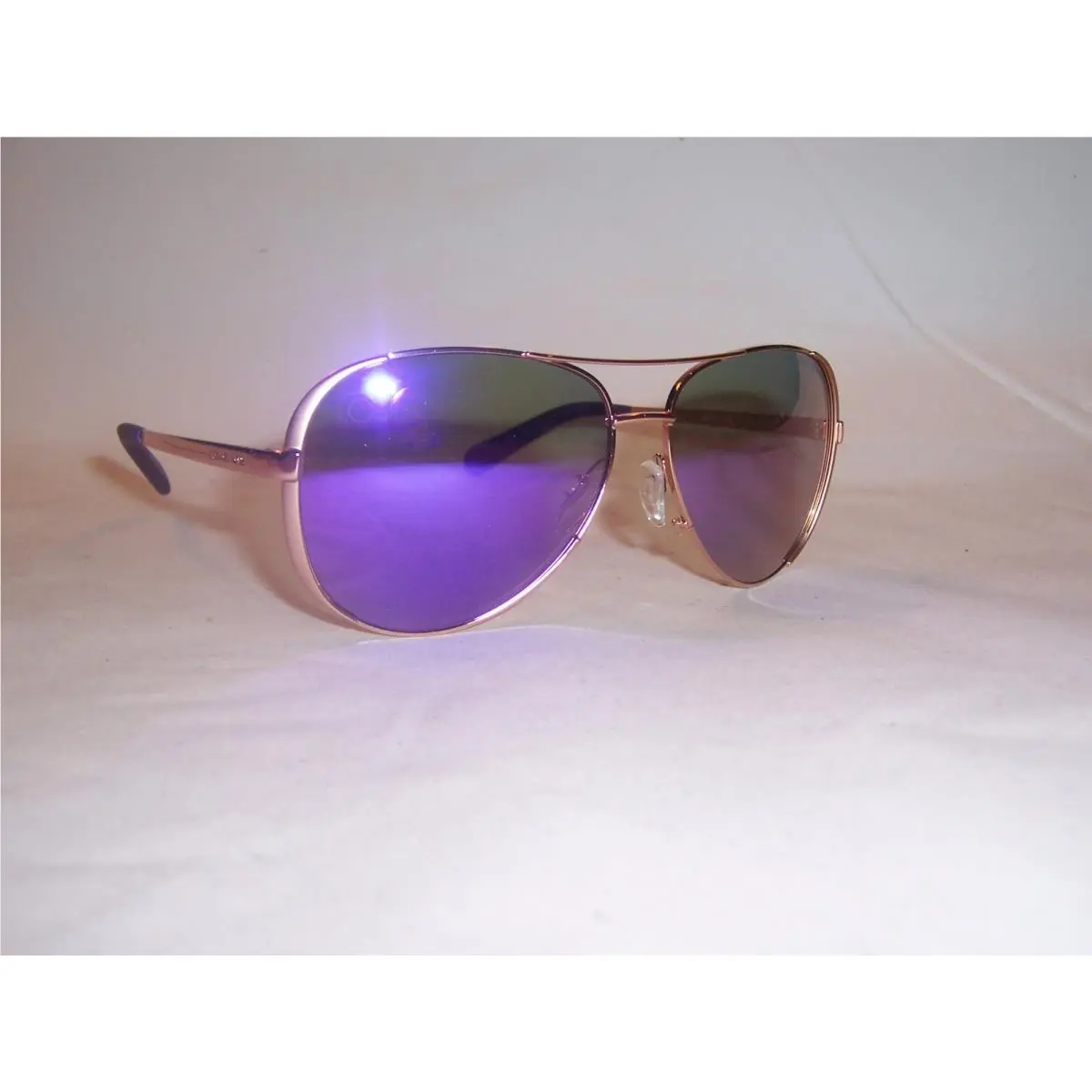Michael Kors Sunglasses Chelsea MK 5004 10034V Gold/purple Mirror
