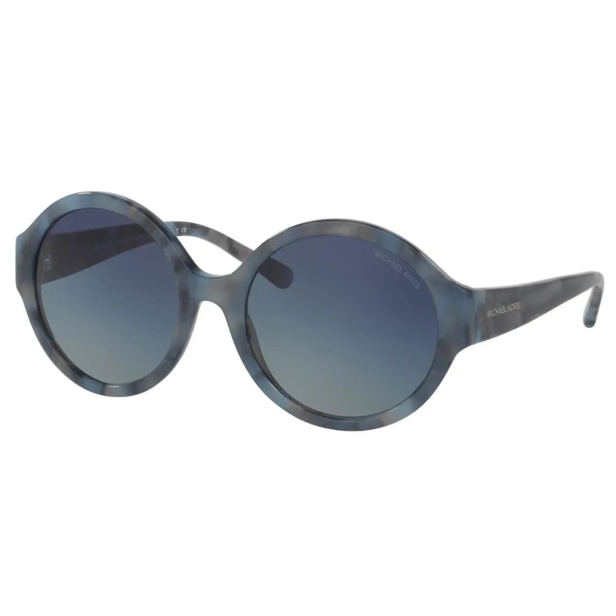 Michael Kors Womens Sunglasses MK2035 32094l Blue Marble Frame Blue Gradient