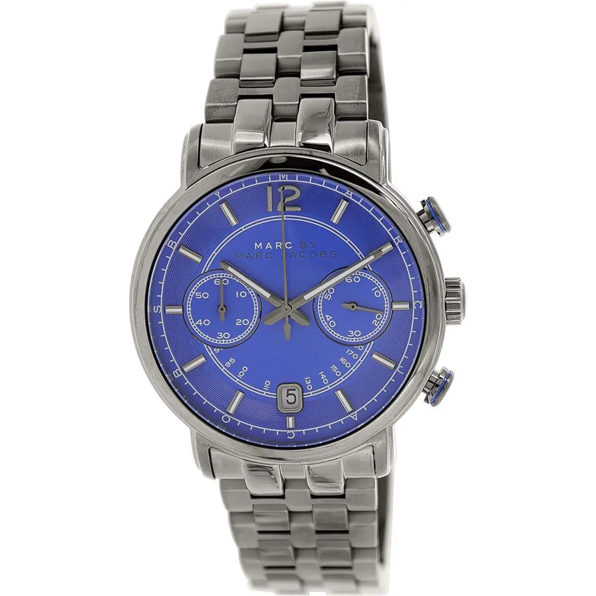 Marc By Marc Jacobs MBM5064 Fergus Women`s Stainless Steel Watch Blue/ Silver