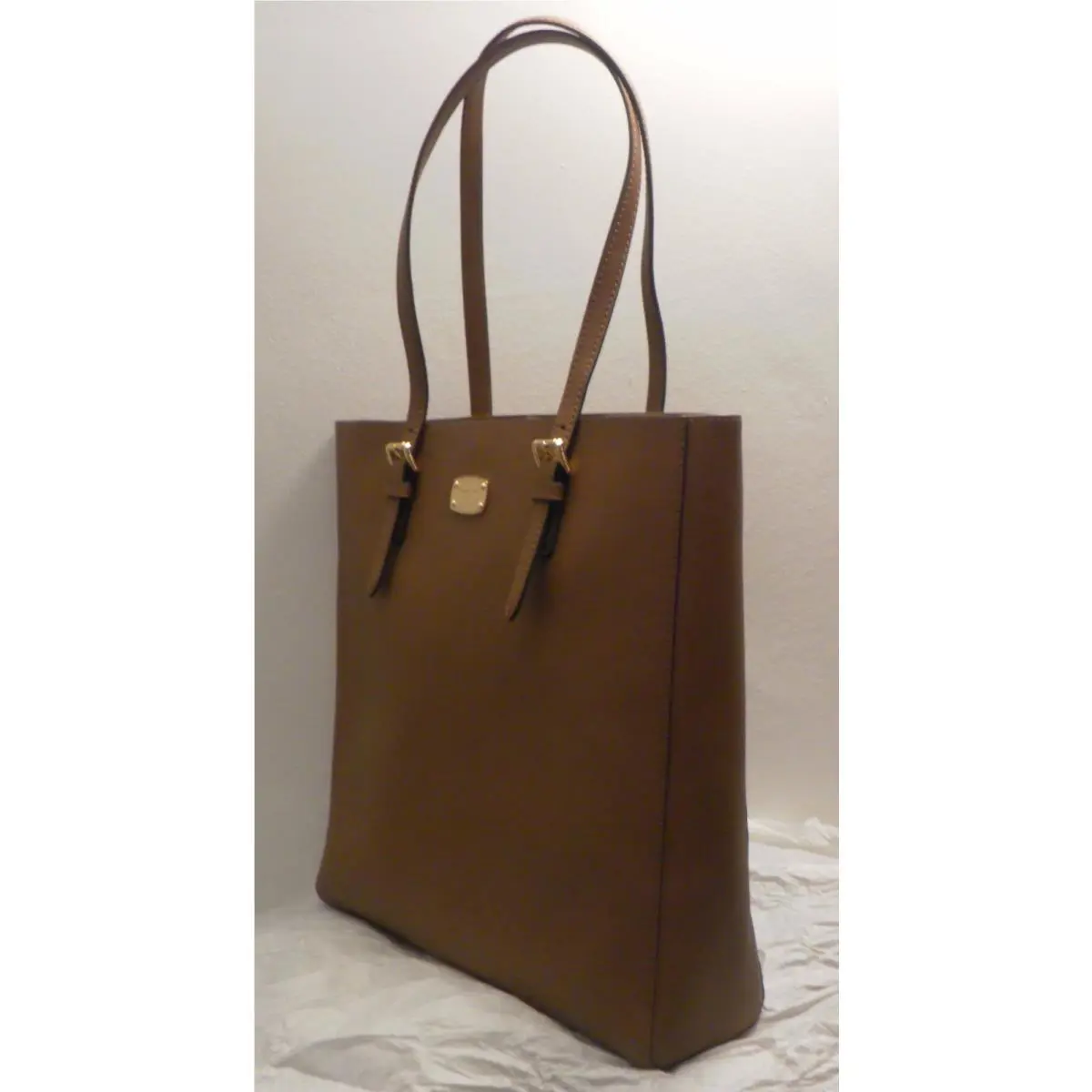 Michael Kors Jet Set Travel NS Safiano Leather Tote Handbag Purse Luggage