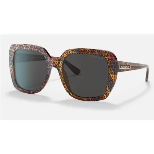 Michael Kors MK2140 366787 Womens Square Tinted Sunglasses Frames Brown 55mm