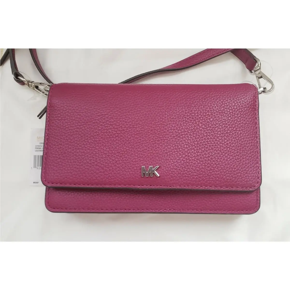 Michael Kors Crossbodies Phone Crossbody Leather Bag Garnet