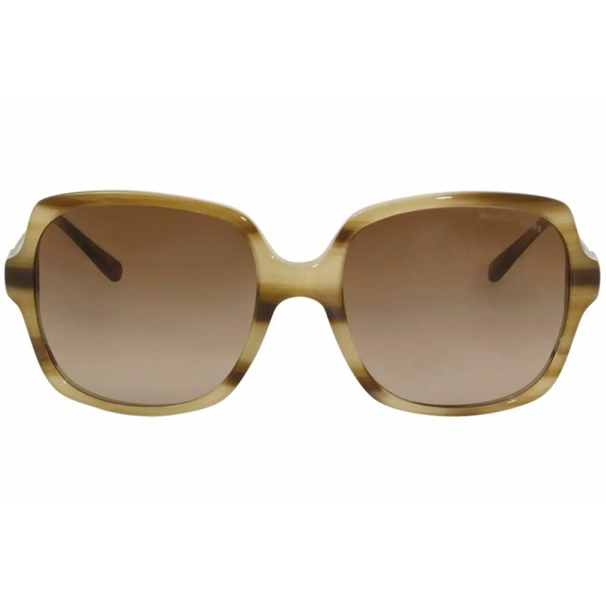 Michael Kors Sunglasses 329113 MK2053 Horn Frames Brown Lens 56mm ST