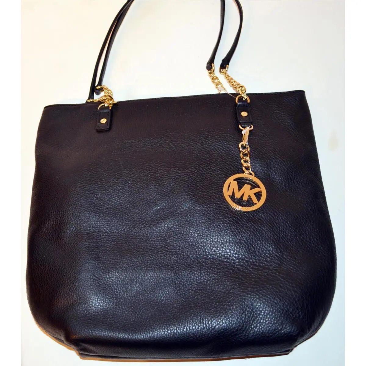 Michael Kors Jet Set Chain Item Leather Tote Bag Handbag Purse
