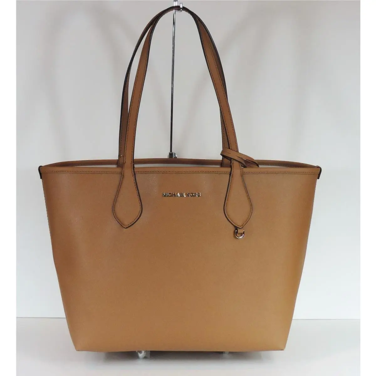 Michael Kors Saige MD Reversible Tote Bicolor Acorn Bag Laptop Campatible