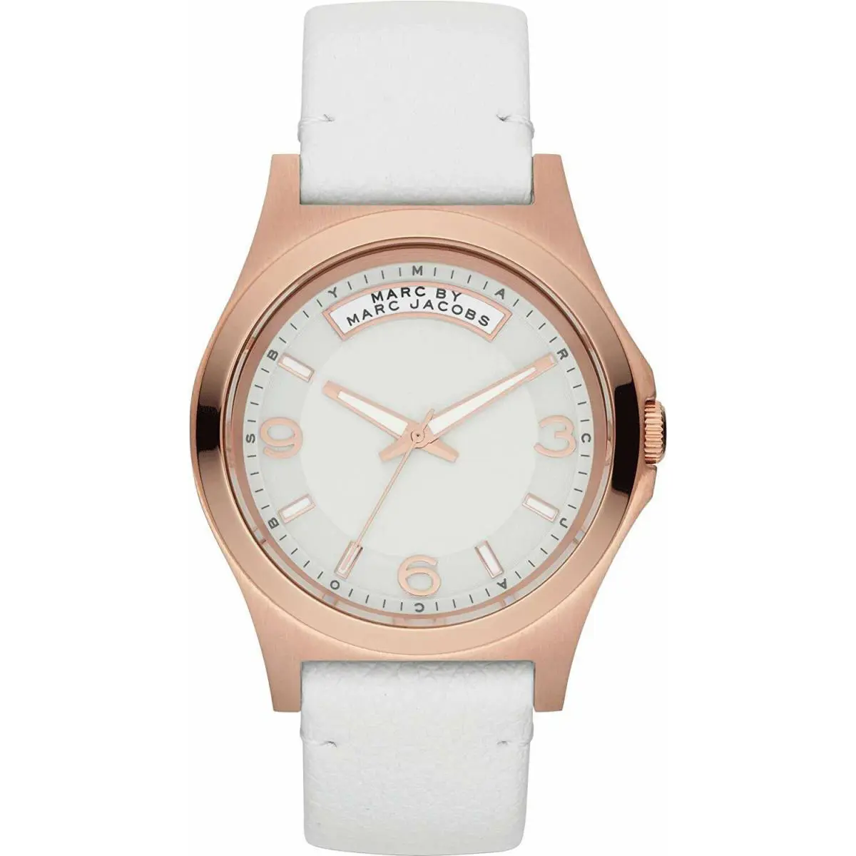 Marc by Marc Jacobs MBM1260 Ladies White Baby Dave Watch