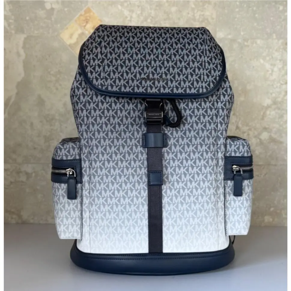 Michael Kors Cooper Large Utility Backpack MK Ombre Husk Multi