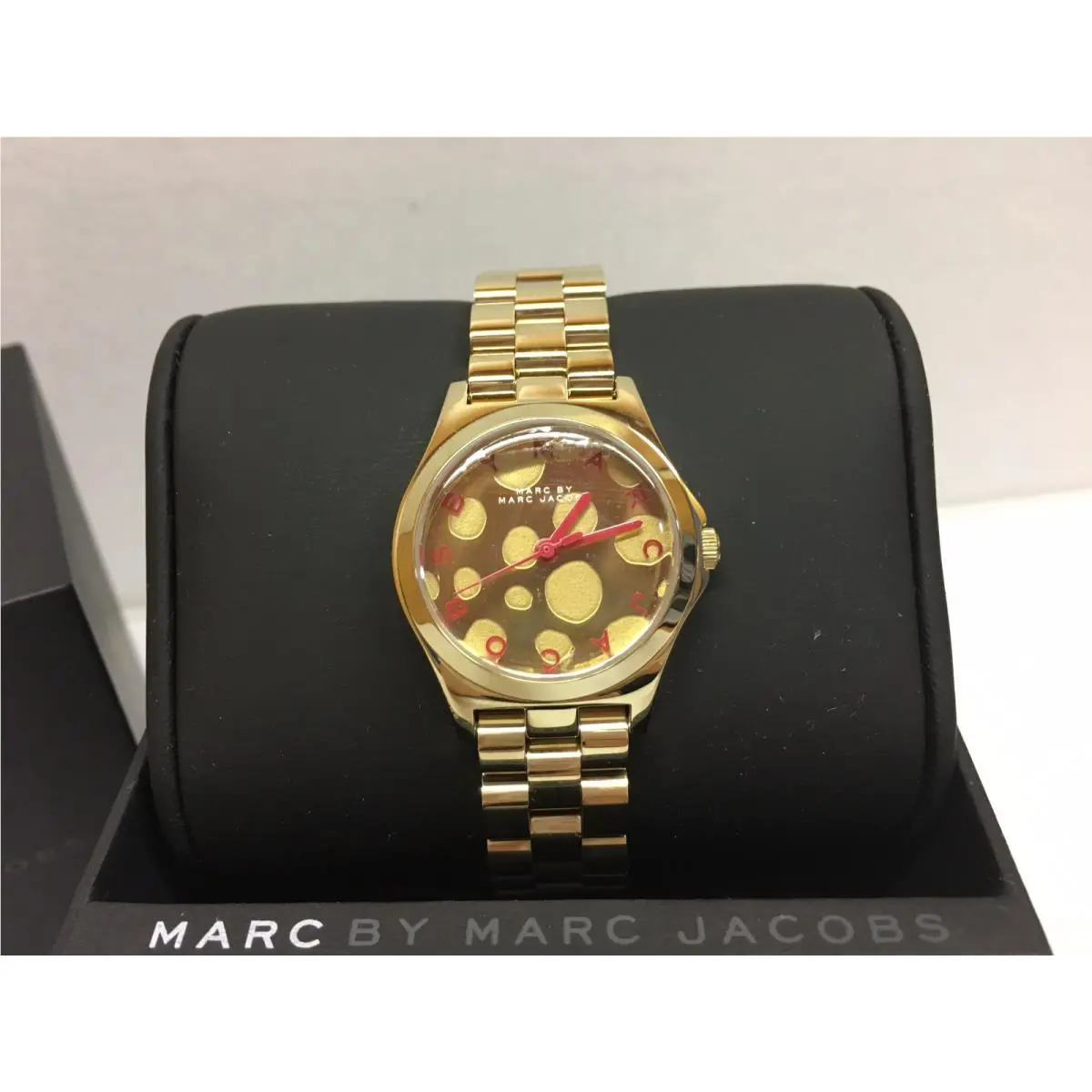 Marc By Marc Jacobs Women`s Gold Tone MBM3270 Watch