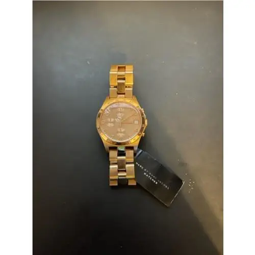Ladies Watch By Marc Jacobs Gold Tone Quartz Dial