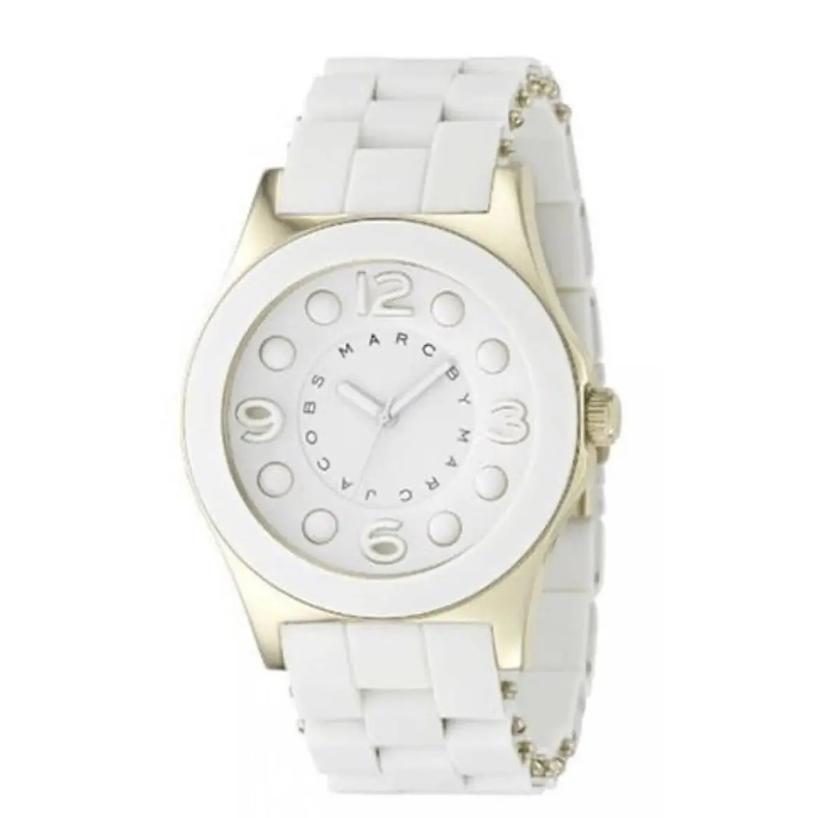 Marc BY Marc Jacobs MBM2525 White Dial Lady`s Watch Watch