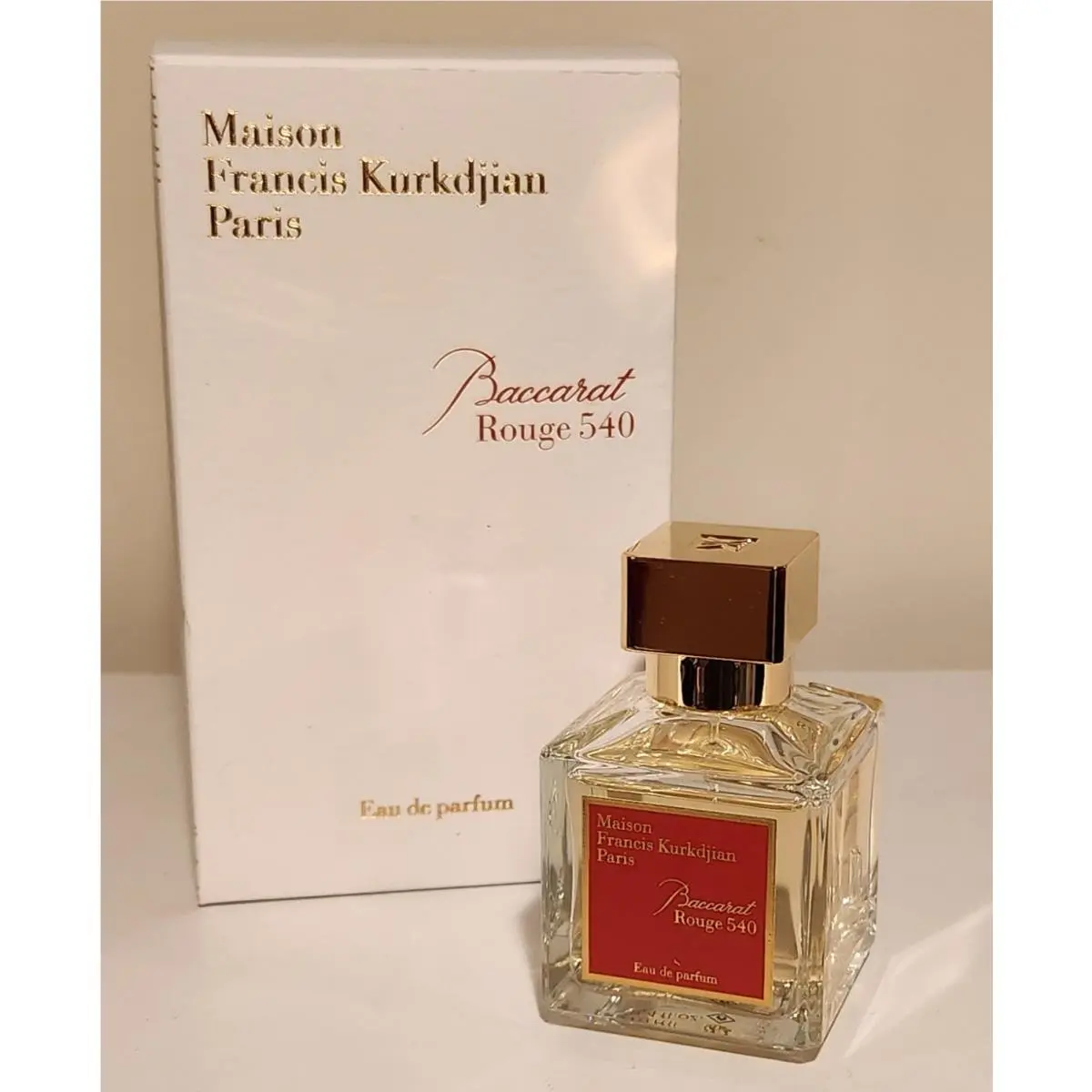 Maison Francis Kurkdjian Paris Baccarat Rouge 540 Parfum 2.4 FL OZ 70 ML Spray