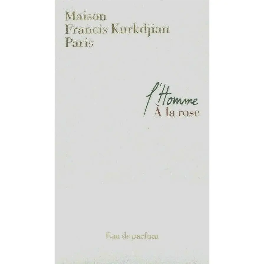 Maison Francis Kurkdjian L`homme A LA Rose Eau DE Parfum Spray 2.4 Oz / 70 ml
