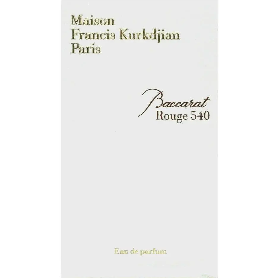 Maison Francis Kurkdjian Baccarat Rouge 540 Edp Spray 6.8 Oz / 200 ml Jumbo Size