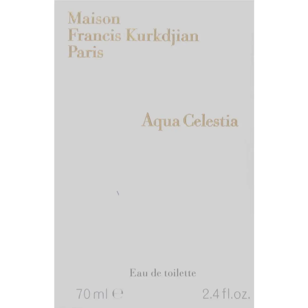 Maison Francis Kurkdjian Aqua Celestia Eau DE Toilette Spray 2.4 Oz / 70 ml