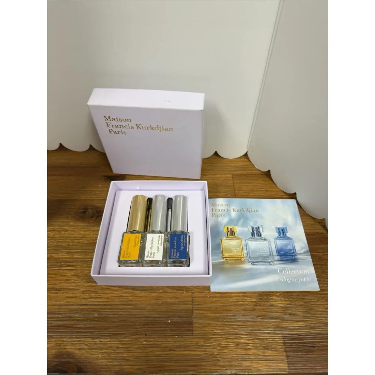 Maison Francis Kurkdjian Paris Cologne Forte Set of 3 x 5 ML/0.17 fl oz
