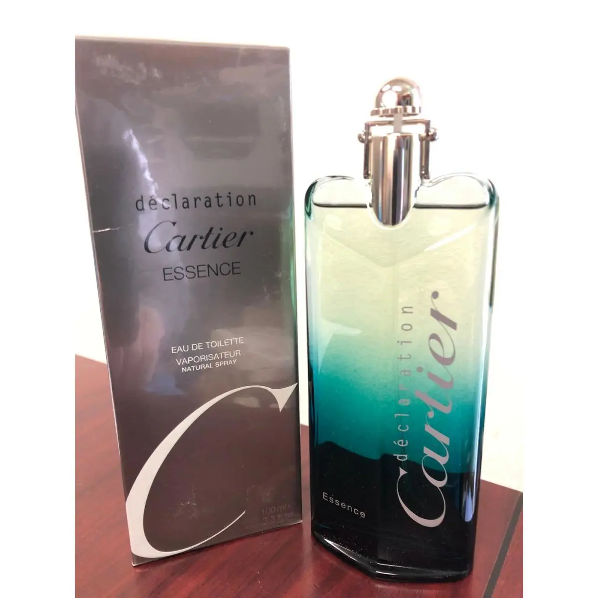 Vintage Declaration Essence Cartier 3.3 FL oz Edt Spray Batch 31AB