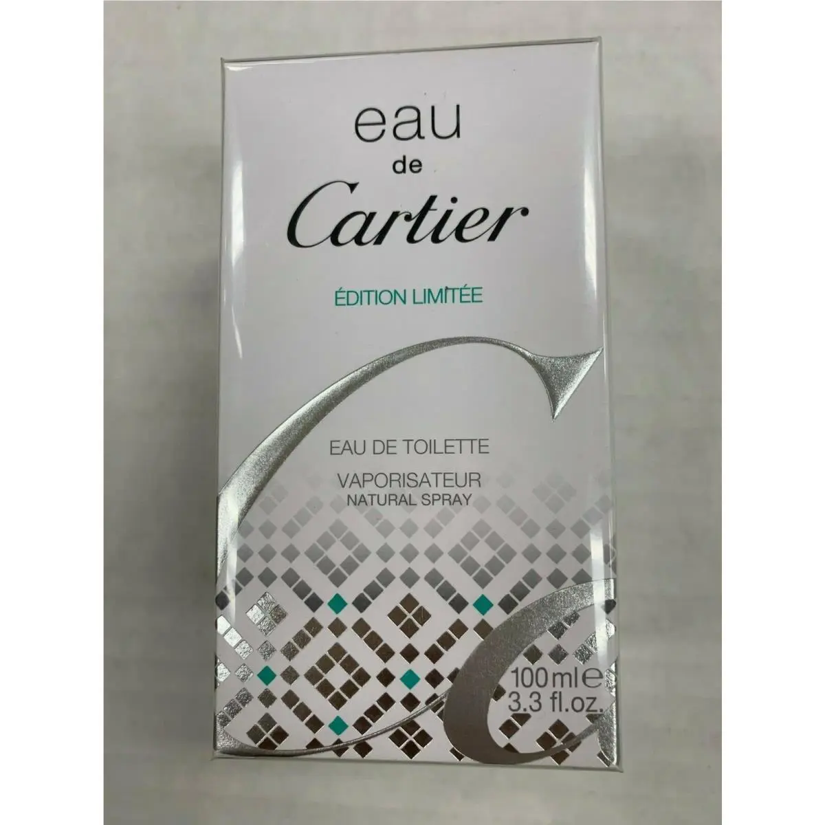 Eau De Cartier By Cartier Edt Spray 3.3 Oz 2011 Limited Edition Very Rare