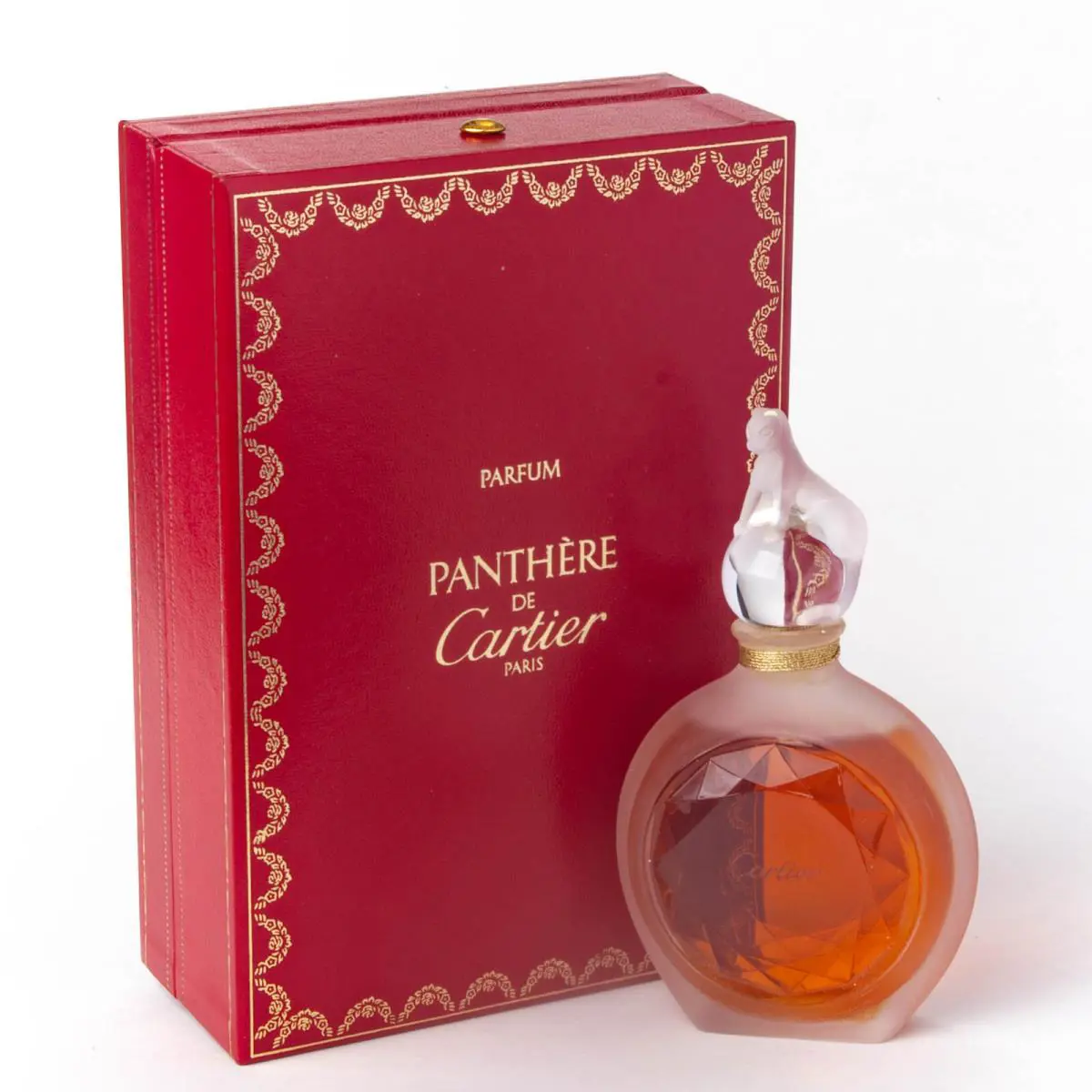 Panthere de Cartier Parfum Limited Edition 1.6OZ Splash Vintage Perfume Extrait