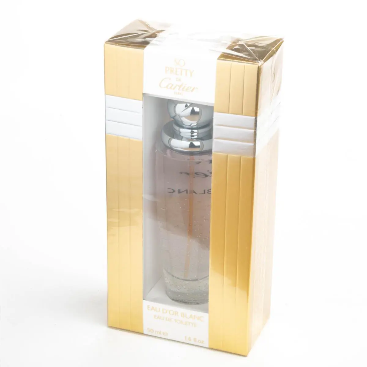 So Pretty de Cartier Eau D`or Blanc de Toilette 1.7OZ Spray Women Perfume