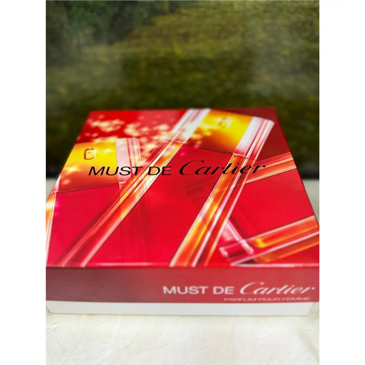 Must DE Cartier BY Cartier 50ML Shower Gel 30ML Parfum Spray 50ML Body Milk