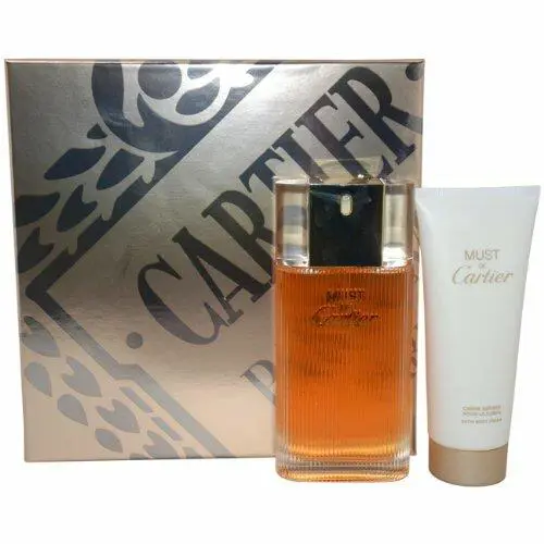Must De Cartier by Cartier 2PC Set - 3.3 Fl oz Edt + 3.3 oz Bodylotion For Women