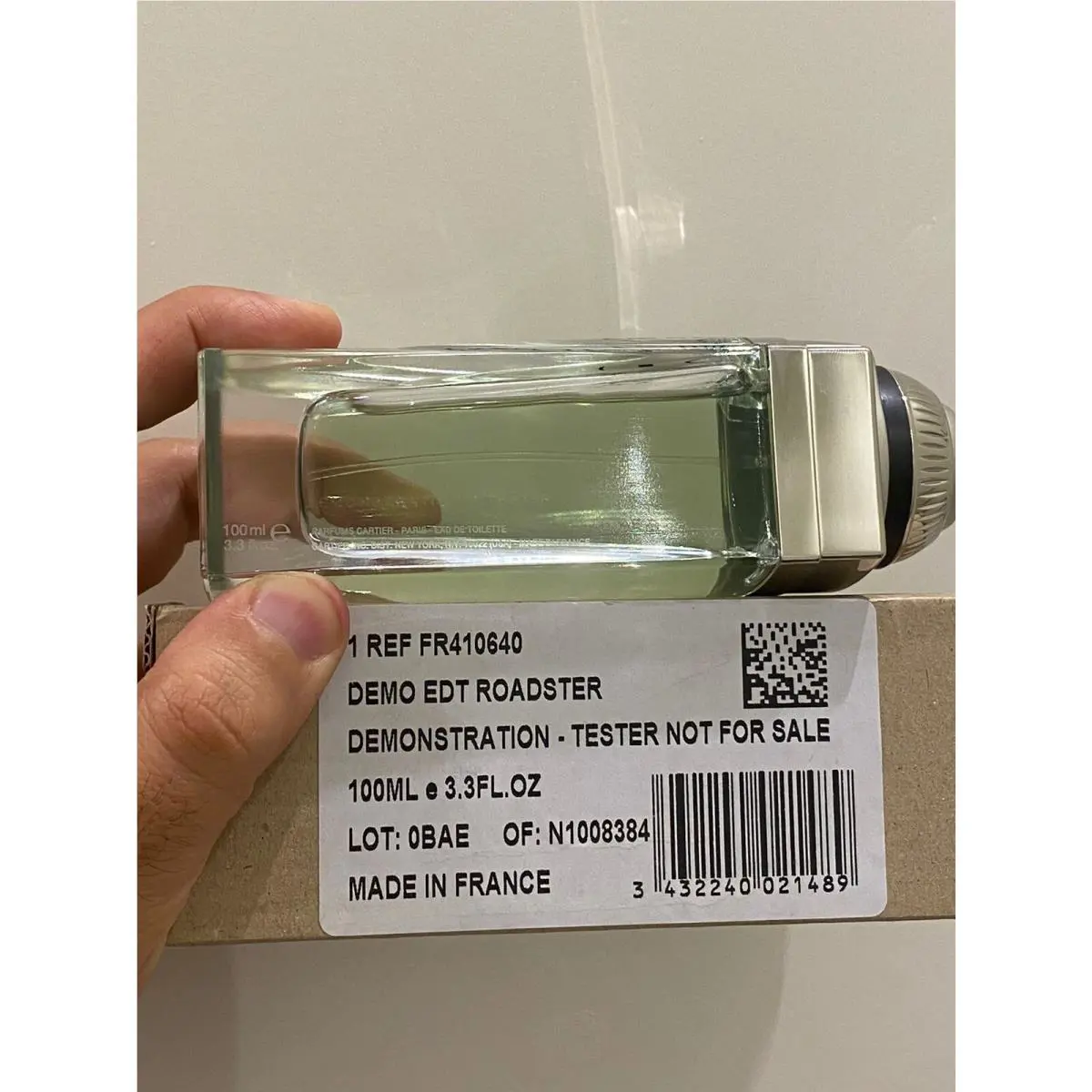 Cartier Roadster Edt 100 ml 3.4 oz Men Bnitb Tester Vintage V Rare