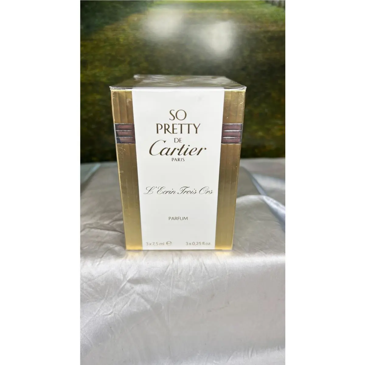 Cartier SO Pretty L`ecrin Trois Ors Parfumsealed 3X7 5ML