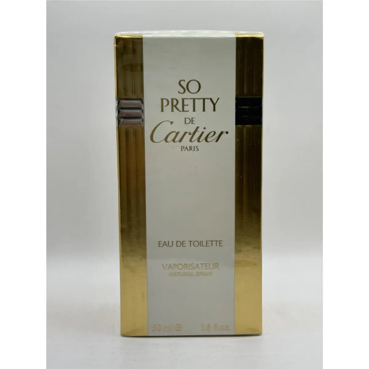 SO Pretty BY Cartier 50ML Edt Vintage Spray NO Cellophane