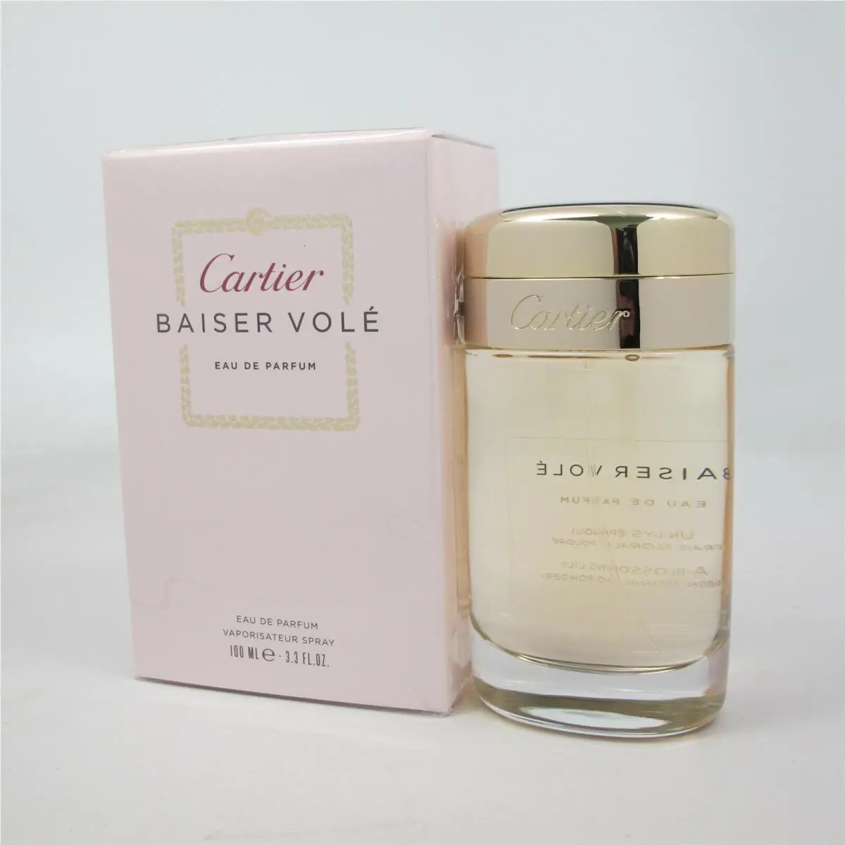 Baiser Vole by Cartier 100 Ml/ 3.3 oz Eau de Parfum Spray