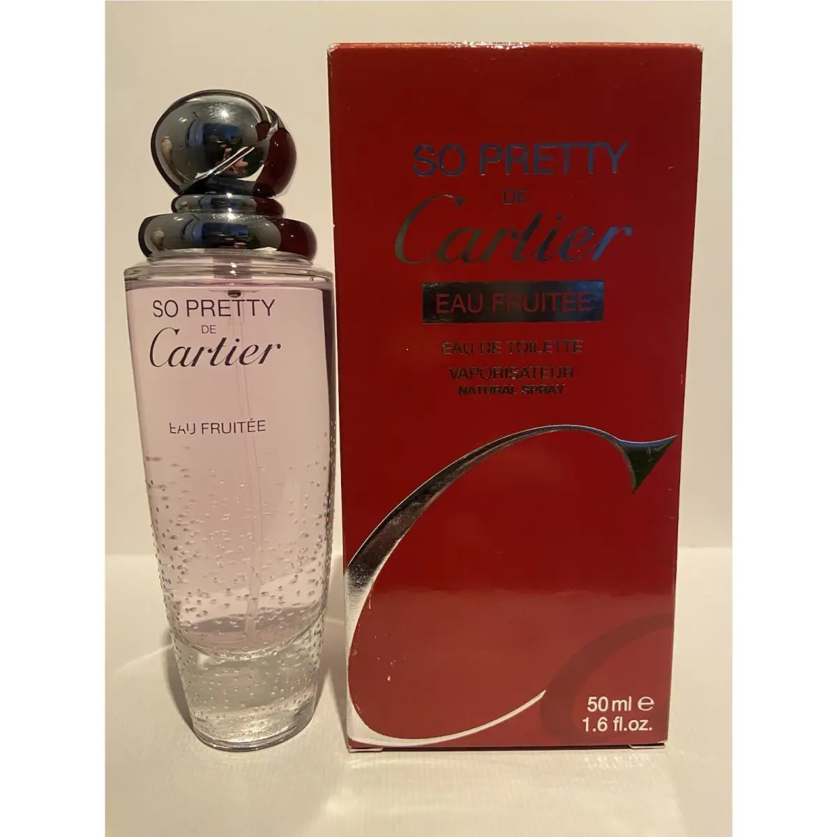 SO Pretty DE Cartier Eau Fruitee 1.6 oz / 50 ml Eau de Toilette Spray Rare