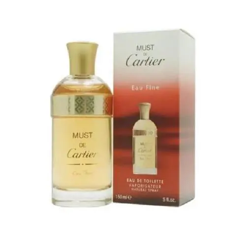 Must DE Cartier Eau Fine Eau DE Toilette Spray 5 Fl.oz Boxed