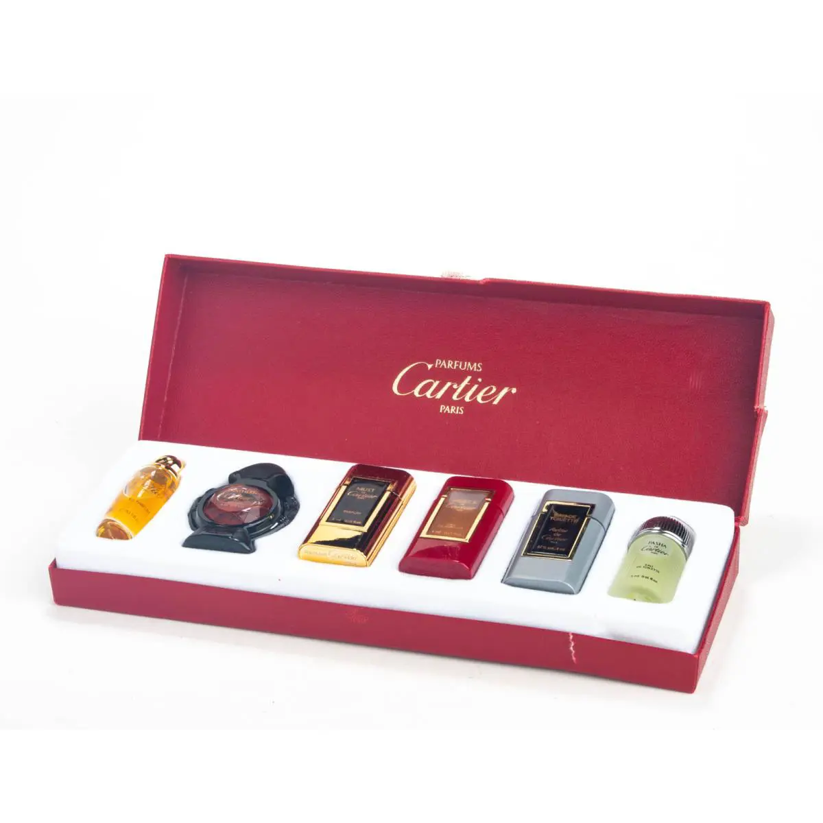 Mini Miniature Sample Set Must Panthere Santos Pasha So Pretty Perfume by Cartier
