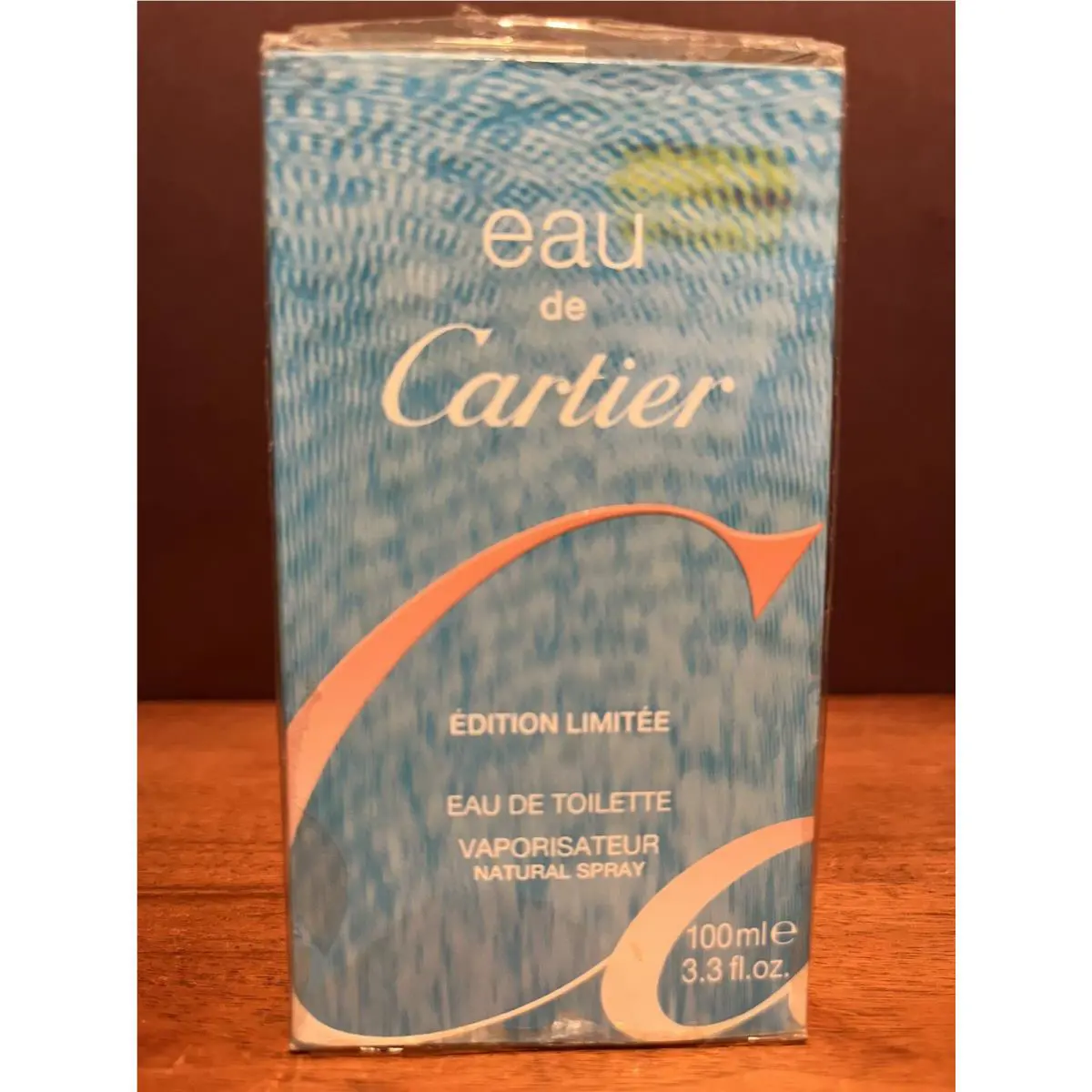Eau de Cartier Edition Limitee 3.3 OZ / 100 ml Eau de Toilette Spray Rare