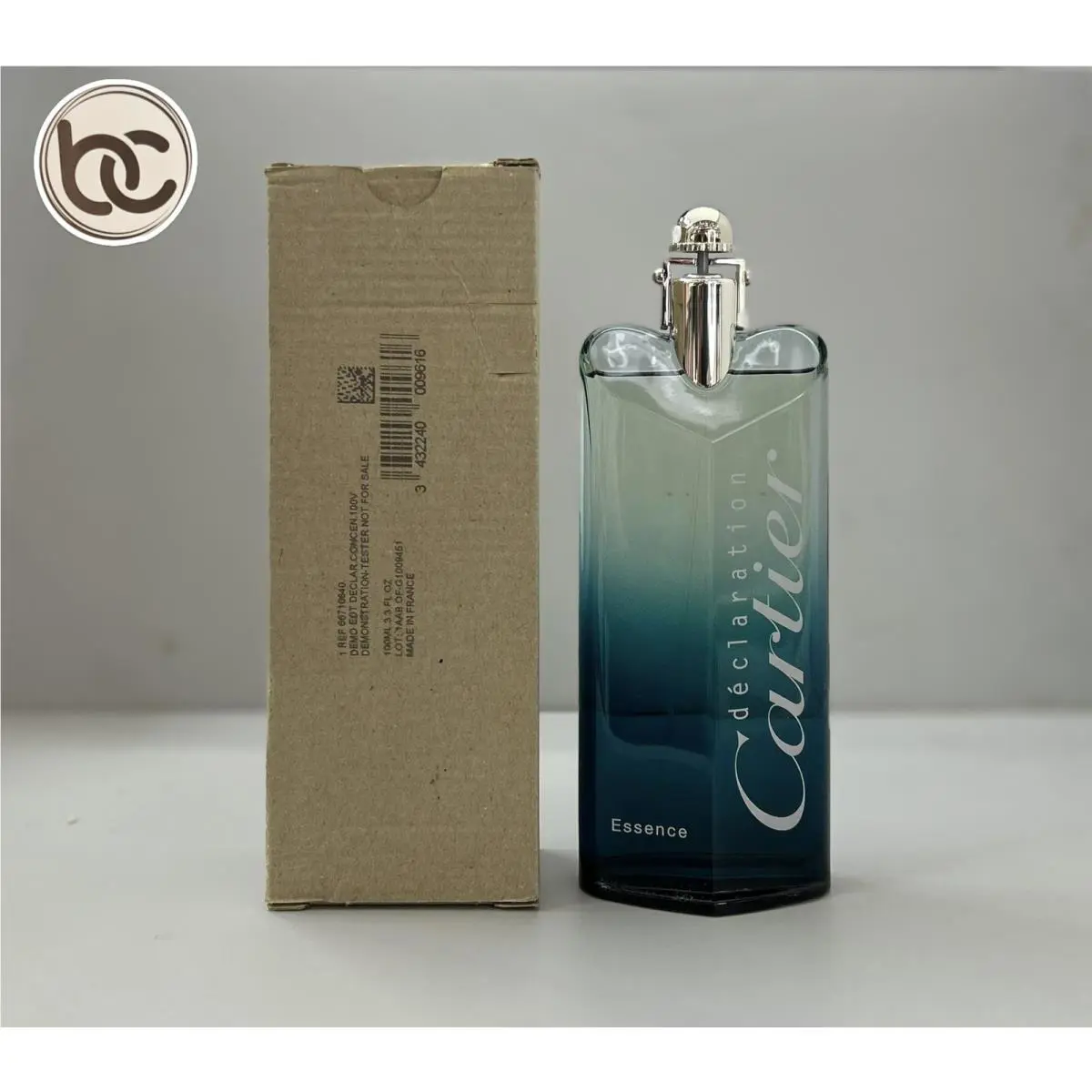 Cartier Declaration Essence Men’s 3.3 Eau De Toilette Spray Tester