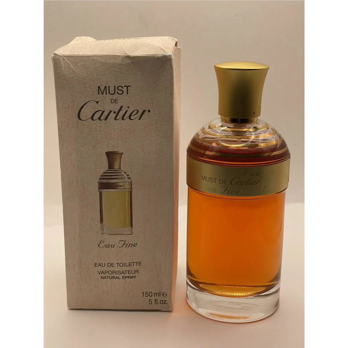 Must De Cartier Eau Fine Eau de Toilette For Women Spray 150ml 5oz-NEW