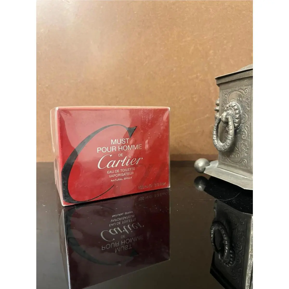 Must De Cartier Pour Homme Edt Men 100 ml 3.4 oz Vintage Rare