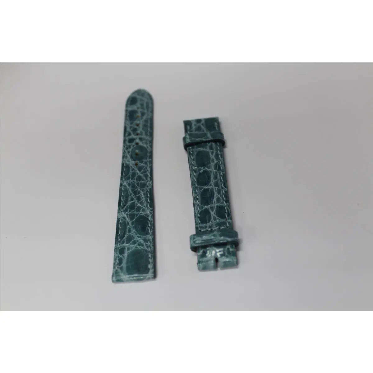 Cartier Oem Turquoise Crocodile Watch Strap 16mm - KD02AB93