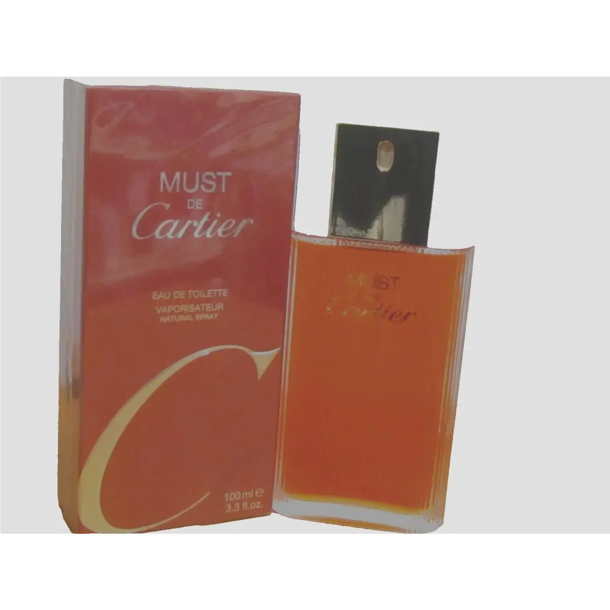 Must de Cartier Cartier Perfume Women 3.3 Oz/ 100 ml Eau De Toilette Spray Seal