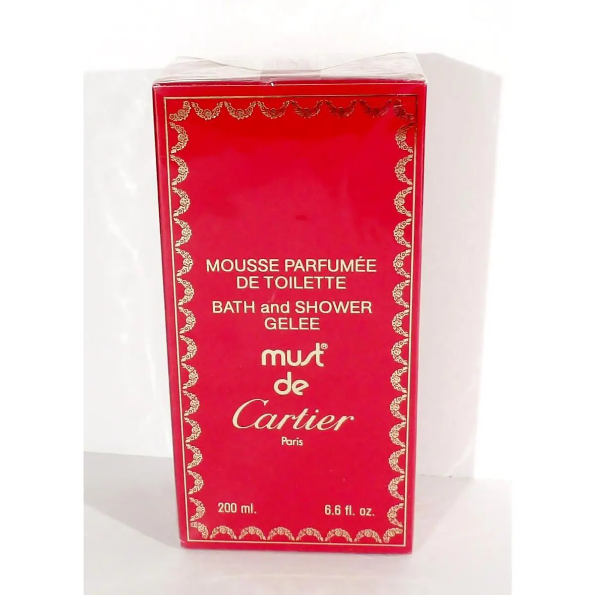 Vintage Must de Cartier Bath Shower Gel 6.6 oz
