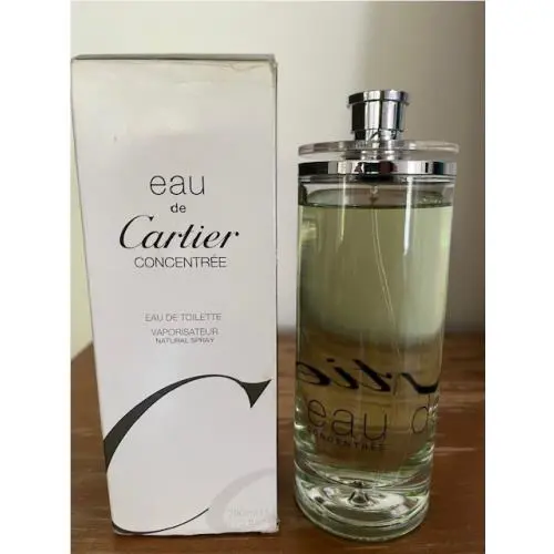 Eau DE Cartier Concentree Cartier Edt Perfume Spray Huge 200ml/6.75oz Boxed