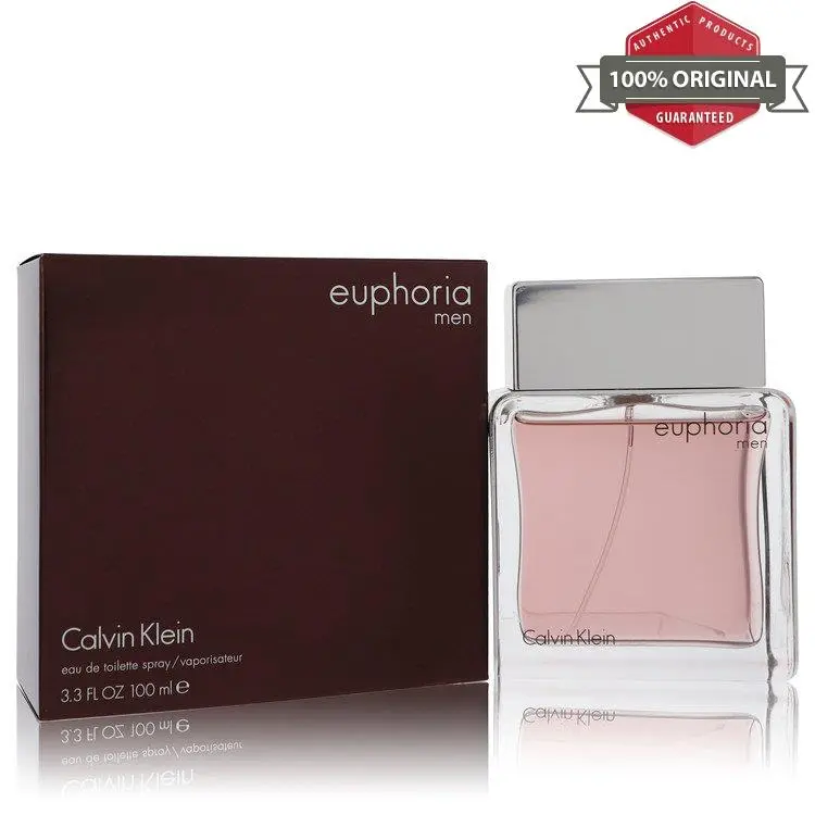 Euphoria Cologne 3.4 oz Edt Spray For Men by Calvin Kle
