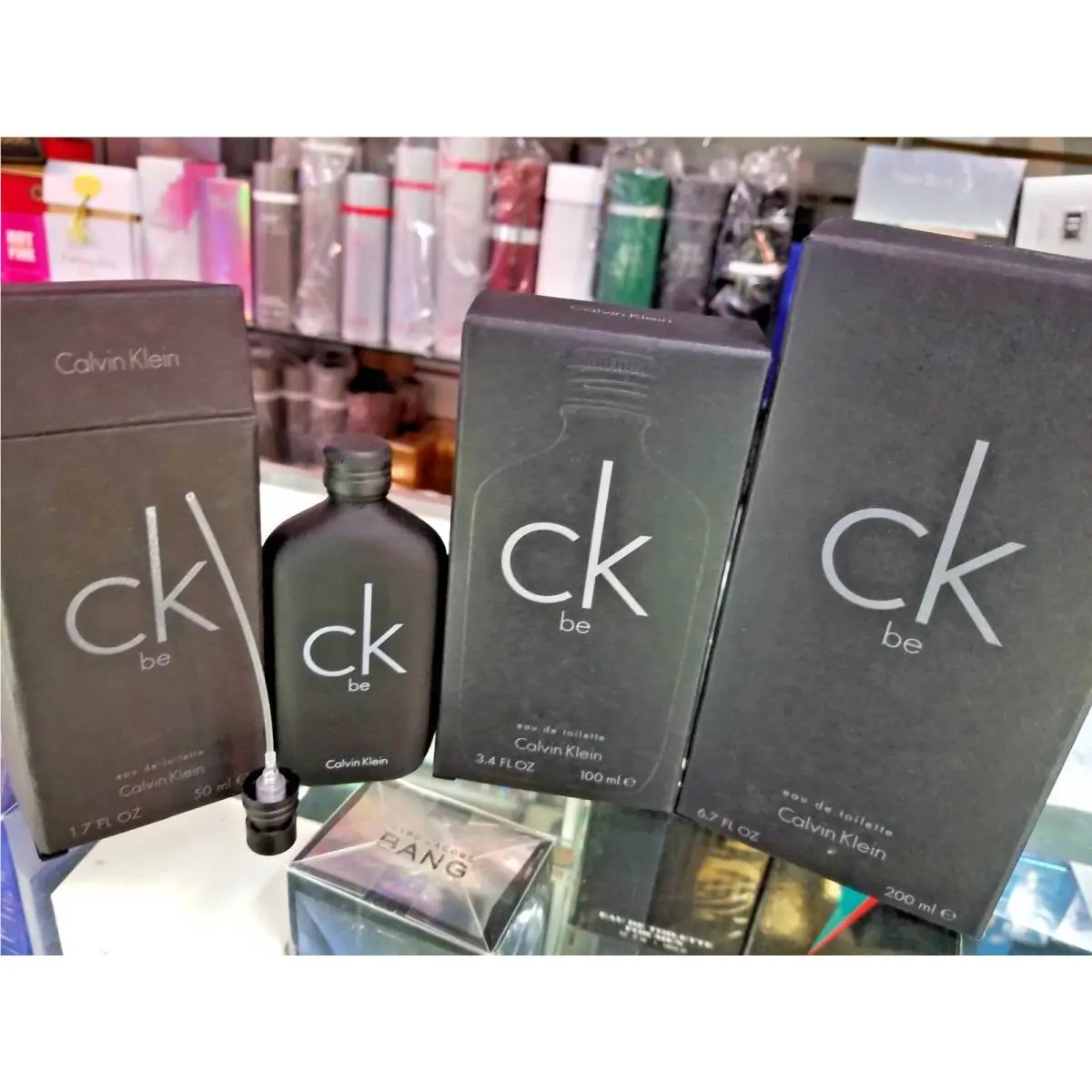 CK BE by Calvin Klein Edt Toilette 1.7 50 ml 3.4 oz 100 ml or 6.7 oz 200 ml